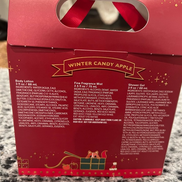 Brand New Winter Candy Apple Gift Set - Picture 2 of 2